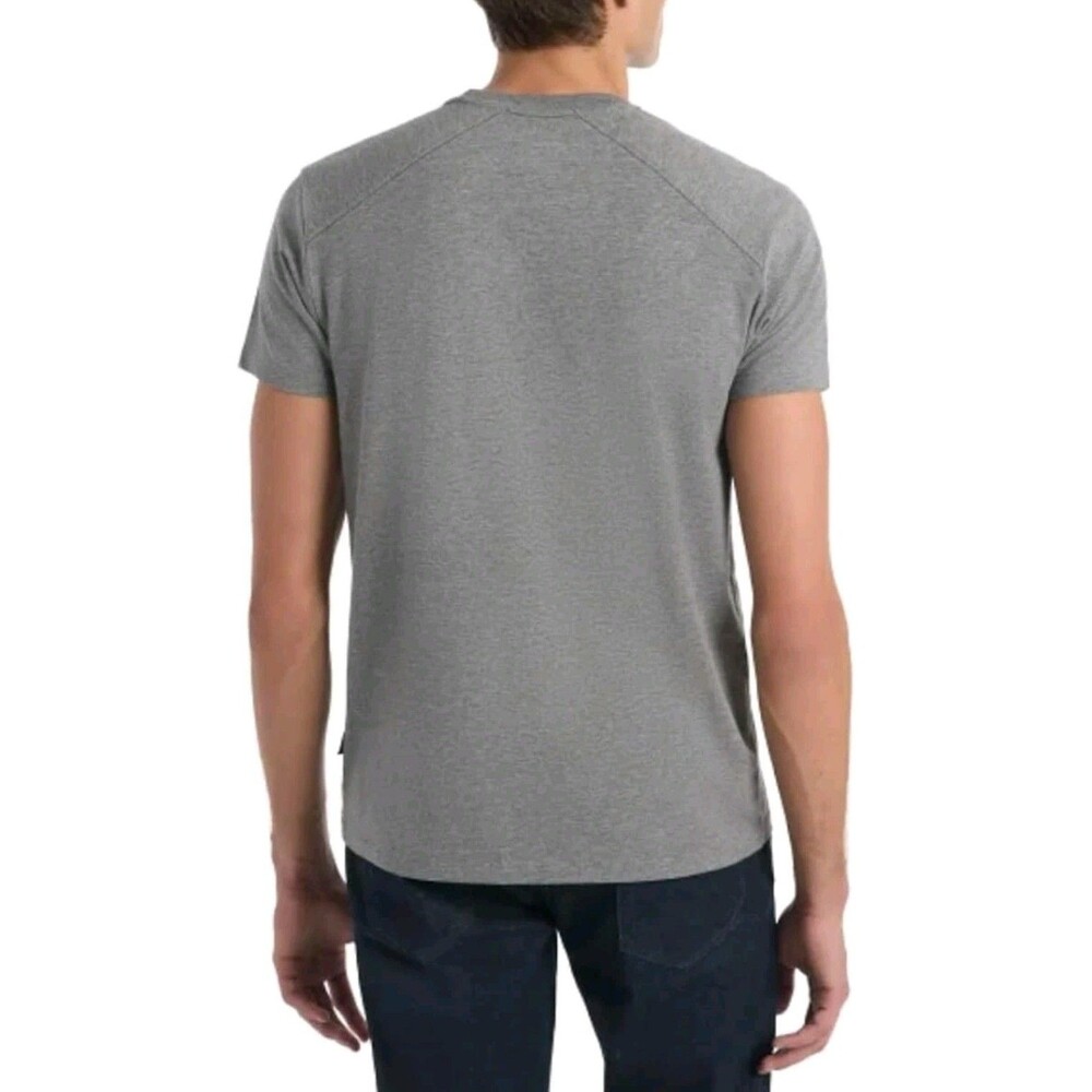 Kenneth Cole Organic Cotton Short Sleeve Tee Slim Fit Gray Men's Size XXL Tshirt - Picture 5 of 5